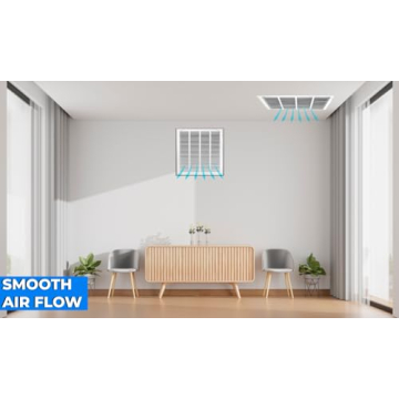 Premium HVAC Steel Return Air Filter Grille 20 5/8" x 26 5/8"