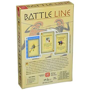 GMT Games Battle Line – Strategic Card Game for Two Players