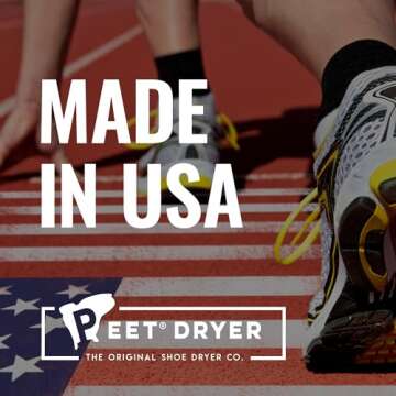 PEET, Original Dryer, Electric Shoe Dryer, Effective Drying for Work Boots & Outdoor Gear, Athletic Gear, Portable, Silent & Energy-Efficient, Made in USA