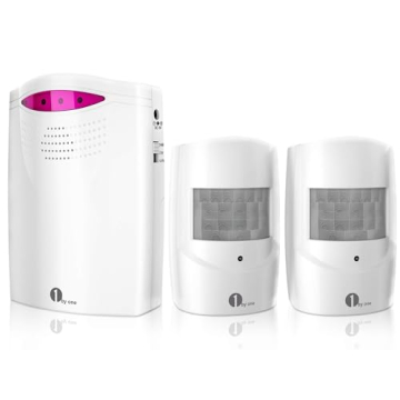 1000 FT Wireless Driveway Alarm System with Motion Sensor