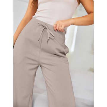 Chic Wide Leg Sweatpants for Comfort and Style