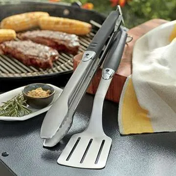 Weber Available Original 2-Piece Stainless Steel Tool Set, One Size