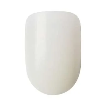 KISS 100 Full Cover Fake Nails Manicure Kit, 10 Sizes, 5 Manicures, Medium Length, Active Oval, 100 Nails