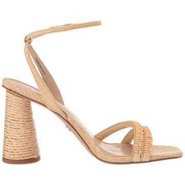Sam Edelman Kia Heeled Sandal Bleached Beechwood Bead 7 Medium