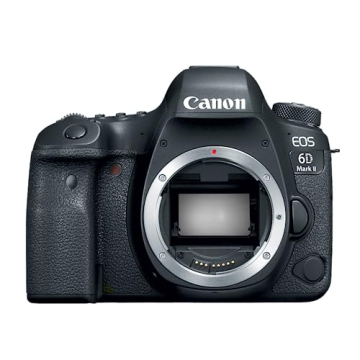 Canon EOS 6D Mark II Digital SLR Camera Body – Wi-Fi Enabled