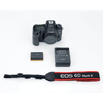 Canon EOS 6D Mark II Digital SLR Camera Body – Wi-Fi Enabled