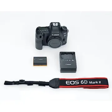 Canon EOS 6D Mark II Digital SLR Camera Body – Wi-Fi Enabled