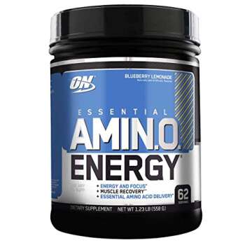 OPTIMUM NUTRITION ESSENTIAL AMINO ENERGY with Green Tea and Green Coffee Extract, Flavor: Blueberry ...