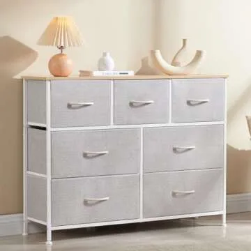 Somdot 7-Drawer Dresser for Stylish Home Organization
