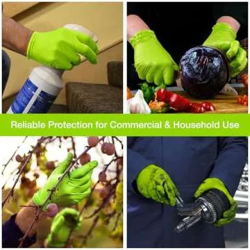 1st Choice Disposable Nitrile Gloves - 100 Count Box