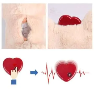 Puppy Heartbeating Pillow for Stress Relief and Comfort