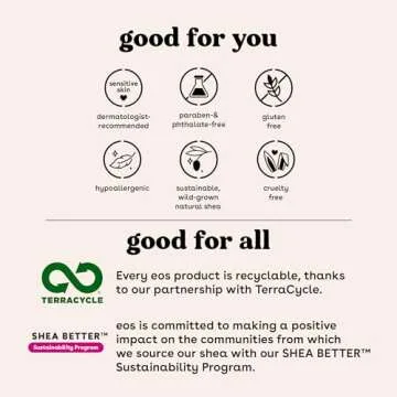 eos Organic Sweet Mint Lip Balm for Sensitive Skin