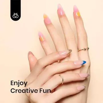 Beetles Nail Blooming Gel & No Wipe Base Top Coat Set, 3PCS 15ML Shine Finish Long Lasting Top Base Gel Spreading Marble Effect Soak off UV LED Nail Art Gift for Women