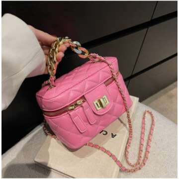 YBNGUAA 2022 New Diagonal Bag - Shoulder Bag for Women, Lingge embroidery fashion handbag/Leather Sh...