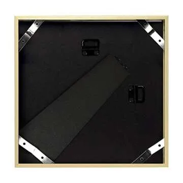 Frametory 8x8 Gold Aluminum Picture Frame Set of 2