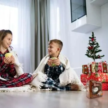 Delicious Hot Chocolate Melting Balls with Marshmallows