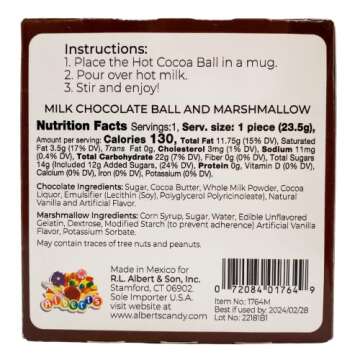 Delicious Hot Chocolate Melting Balls with Marshmallows