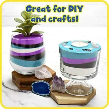 READY 2 LEARN Colored Sand | Black | 2.2 lbs | Play Sand for Kids | Perfect for Arts and Crafts, Sensory Bins, Wedding Decorations and Vase Filler