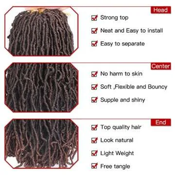 Quality Xtrend Faux Locks Crochet Braids for Women