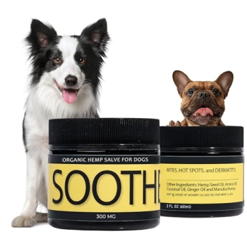Hemp Dog Health - Soothe - Natural Allergy Relief Salve for Dogs