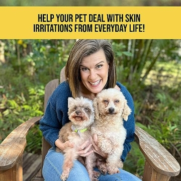 Natural Dog Allergy Relief Salve with Hemp Oil