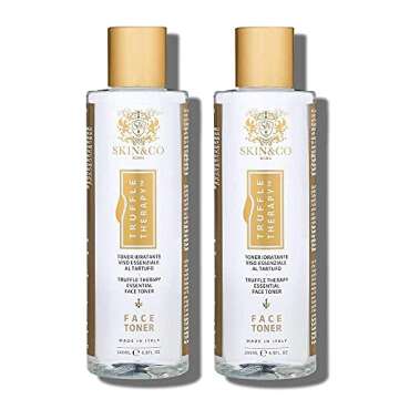 SKIN&CO Truffle Therapy Essential Face Toner with Niacinamide & AHA, Pore Minimizing for Oily, Dry &...