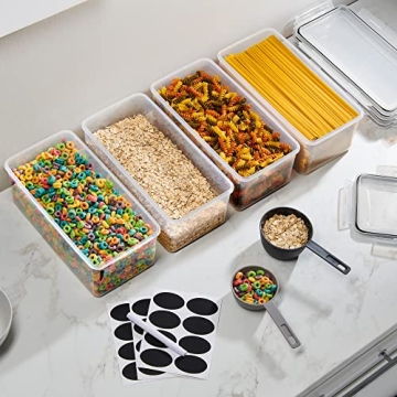 Airtight Food Storage Containers Set for Kitchen Organization