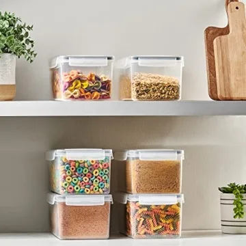 Airtight Food Storage Containers Set for Kitchen Organization