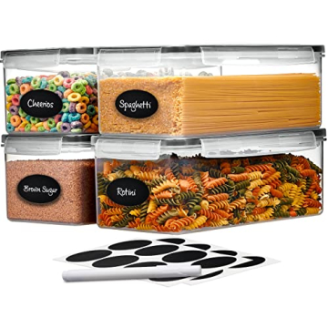 Airtight Food Storage Containers Set for Kitchen Organization