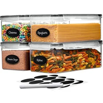 Airtight Food Storage Containers Set for Kitchen Organization