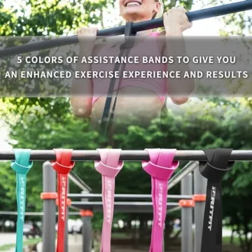 RitFit Premium Pull Up Assist Band for Strength Training