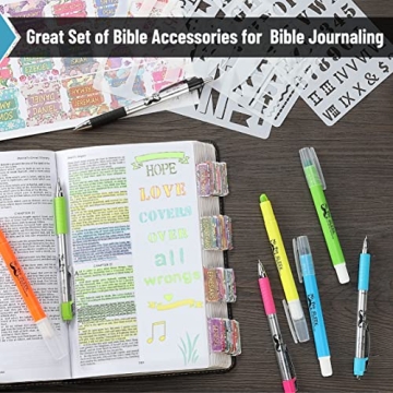 Bible Journaling Kit with Highlighters and Pens