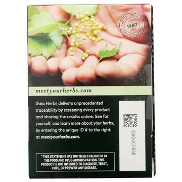 Gaia Herbs Cleanse & Detox Herbal Tea, 16 Tea Bags - Everyday Cleansing & Detoxification, Healthy Liver Function