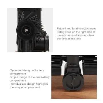 Flip Desk Clock: Stylish Retro Design for Home & Office
