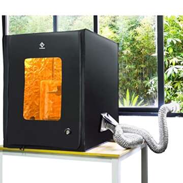 FUNGDO 3D Printer Enclosure for Smell and Fume Control