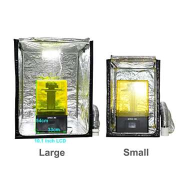 FUNGDO 3D Printer Enclosure for Smell and Fume Control