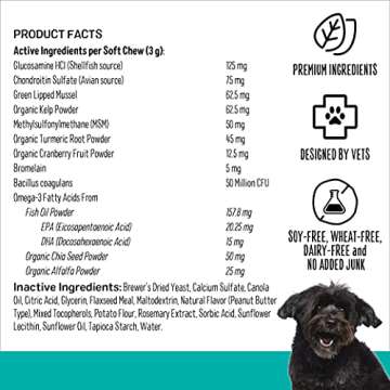 SmartyPaws Dog Vitamins for Joint & Gut Health Chewable
