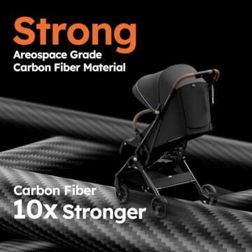 MAMAZING Lightweight Baby Travel Stroller, 11.6 lbs Comfort