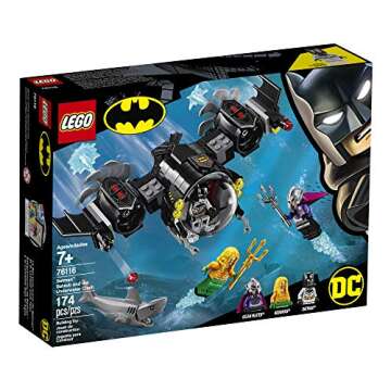 LEGO DC Batman Batsub Underwater Clash Building Kit