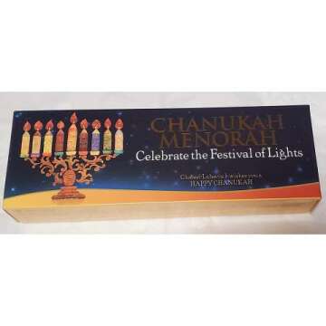 Hanukkah Gnome and Menorah Set for Festive Decor