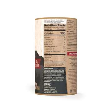 Kodiak Oatmeal Canister: Rolled Oats with 10g Protein, Whole Grains