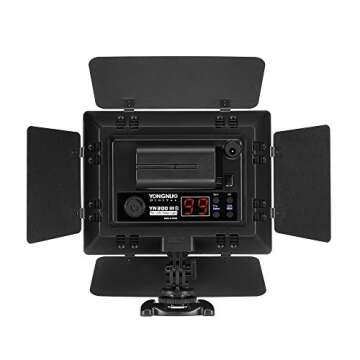 YONGNUO YN300III YN-300 III LED Camera Video Light, Photography Panel Lamp Continuous with Adjustabl...