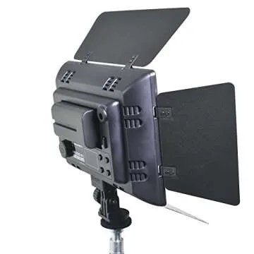 YONGNUO YN300III YN-300 III LED Camera Video Light, Photography Panel Lamp Continuous with Adjustable Color Temperature 3200K-5500K, NPF Battery and Charger for Vlog YouTube