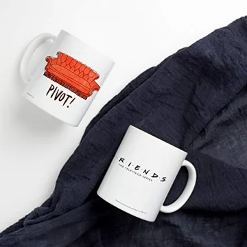 Friends Pivot Coffee Mug - 11 oz Ceramic, Officially Licensed