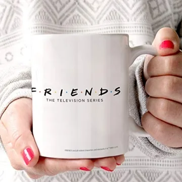 Friends Pivot Coffee Mug - 11 oz Ceramic, Officially Licensed