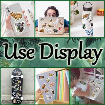 160 Fun Animal Stickers for Kids Art Projects and Crafts