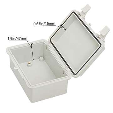 Zulkit Waterproof Electrical Box - Durable and Versatile