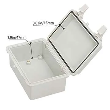 Zulkit Waterproof Electrical Box - Durable and Versatile