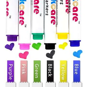 Vibrant Edible Markers for Fun Dessert Decorating