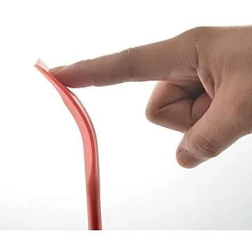 Silicone Spatula 4-piece Set, Heat-Resistant Non-stick Rubber Spatulas with Stainless Steel Core, Light Blue